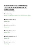 BIOS 251 EXAM 3 2026 COMPREHENSIVE&NewLine;QUESTION SET WITH LAB AND THEORY&NewLine;REVIEW MATERIAL