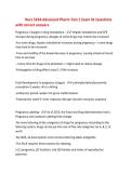 Nurs 5334-Advanced Pharm-Test 1 Exam &num;1 Questions&NewLine;with correct answers