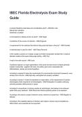 IBEC Florida Electrolysis Exam Study Guide Questions and Correct Answers with Rationales &lpar;2026&sol;2027&rpar;