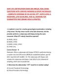 AAPC CPC CERTIFICATION EXAM 200 UNIQUE&comma; REAL-EXAM- QUESTIONS WITH VERIFIED ANSWERS & EXPERT RATIONALES &ndash; COMPLETE COVERAGE OF ICD-10-CM&comma; CPT&reg;&comma; HCPCS LEVEL II&comma; MODIFIERS&comma; E&sol;M GUIDELINES&comma; AND ALL DOMAINS FOR GUARANTEED PASS &lpar;BRAND NEW & UPDATED