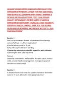 ABQUARP CHCQM CERTIFIED IN HEALTHCARE QUALITY AND MANAGEMENT PHYSICIAN ADVISOR TEST PREP&colon; 200 UNIQUE&comma; VERIFIED PRACTICE QUESTIONS WITH CORRECT ANSWERS & DETAILED RATIONALES COVERING EVERY EXAM DOMAIN &lpar;QUALITY IMPROVEMENT&comma; PATIENT SAFETY&comma; UTILIZATION MANAG