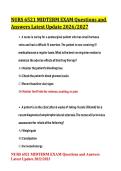 NURS 6521 Midterm Exam Questions & Answers &vert; Latest Update&NewLine;&NewLine;
