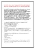 HCAD 710 EXAM  200ACTUAL QUESTIONS AND CORRECT &NewLine;ANSWER WITH RATIONALE LATEST 2026 ASSURED PASS 