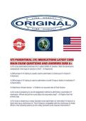 ATI PARENTERAL &lpar;IV&rpar; MEDICATIONS LATEST CORE&NewLine;MAIN EXAM QUESTIONS AND ANSWERS SURE A&plus;&NewLine;