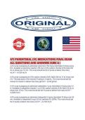 ATI PARENTERAL &lpar;IV&rpar; MEDICATIONS FINAL EXAM&NewLine;ALL QUESTIONS AND ANSWERS SURE A&plus;