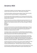 Geriatrics HESI Questions and Correct Answers with Rationales &lpar;2026&sol;2027&rpar;&NewLine;