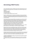 Gerontology HESI Practice Updated &lpar;2026&sol;2027&rpar; Questions with Detailed Verified Answers