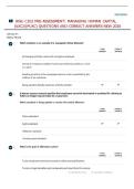 WGU C202 PRE-ASSESSMENT&colon; MANAGING HUMAN CAPITAL &lpar;UXC2&rpar; &lpar;PUXC&rpar; QUESTIONS AND CORRECT ANSWERS &vert; NEW 2026&sol;27 UPDATE &vert; GRADED A&plus;