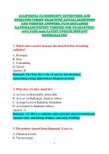 CALIFORNIA FLUOROSCOPY SUPERVISOR AND &NewLine;OPERATOR PERMIT EXAM WITH ACTUAL QUESTIONS &NewLine;AND VERIFIED ANSWERS&comma; PLUS EXPLAINED &NewLine;RATIONALES&sol;EXPERT VERIFIED FOR GUARANTEED &NewLine;100&percnt; PASS 2026&sol;LATEST UPDATE&sol;INSTANT &NewLine;DOWNLOAD PDF 