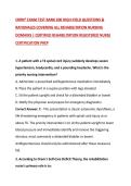 CRRN&reg; EXAM TEST BANK 200 HIGH-YIELD QUESTIONS & RATIONALES COVERING ALL REHABILITATION NURSING DOMAINS &vert; CERTIFIED REHABILITATION REGISTERED NURSE CERTIFICATION PREP