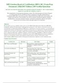 DBT-LBC Exam 2026-2027 QUESTIONS AND ANSWERS ALREADY GRADED A&plus;&period; 100&percnt; Verified Solutions &vert;&NewLine;Updated Per Latest DBT-LBC Guidelines &vert; Graded A&plus;&NewLine;