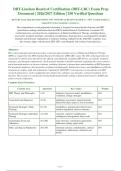 DBT-Linehan Board of Certification &lpar;DBT-LBC&rpar; Exam Prep&NewLine;Document &vert; 2026&sol;2027 Edition &vert; 250 Verified Questions
