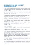 CH&period;2 QUESTIONS AND CORRECT VERIFIED ANSWERS