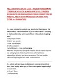 NSG 3130 EXAM 1 &lpar;GALEN&rpar; EXAM &vert; NSG3130 FUNDAMENTAL CONCEPTS & SKILLS FOR NURSING PRACTICE II&colon; COMPLETE REVIEW WITH 200 REAL EXAM QUESTIONS&comma; CORRECT VERIFIED ANSWERS&comma; AND IN-DEPTH RATIONALES FOR EVERY TOPIC TESTED &lpar;A&plus; GUARANTEED&rpar;