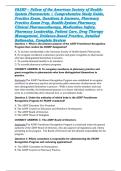 FASHP &ndash; Fellow of the American Society of Health-System Pharmacists &vert; Comprehensive Study Guide&comma; Practice Exam&comma; Questions & Answers&comma; Pharmacy Practice Exam Prep&comma; Health-System Pharmacy&comma; Clinical Pharmacotherapy&comma; Medication Safety&comma; Pharmacy Leadership&comma; Pat