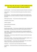 CSP Exam Prep with all Correct & 100&percnt; Verified Answers &vert;Actual Complete Update &vert;Already Graded A&plus;
