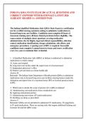 INDIANA QMA STATE EXAM 200 ACTUAL QUESTIONS AND &NewLine;CORRECT ANSWERS WITH RATIONALE LATEST 2026 &NewLine;ALREADY GRADED A&plus; ASSURED PASS &NewLine; &NewLine;
