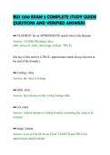 BUS 1350 EXAM 3 COMPLETE STUDY GUIDE&NewLine;QUESTIONS AND VERIFIED ANSWERS