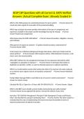 BCSP CSP Questions with all Correct & 100&percnt; Verified Answers &vert;Actual Complete Exam &vert;Already Graded A&plus;