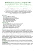 Michigan Core Pesticide Applicator Exam 2026-2027 QUESTIONS AND ANSWERS ALREADY GRADED A&plus;&period;&NewLine;100&percnt; Verified Solutions &vert; Updated Per Latest MDARD Guidelines &vert; Graded A&plus;