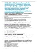 FASHP &ndash; Fellow of the American Society of Health-System Pharmacists &vert; Comprehensive Study Guide&comma; Practice Exam&comma; Questions & Answers&comma; Health-System Pharmacy Exam Prep&comma; Clinical Pharmacotherapy&comma; Medication Safety&comma; Pharmacy Leadership&comma; Drug Therapy Managemen