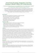 Massachusetts Psychology Jurisprudence Exam 2026-2027 QUESTIONS AND ANSWERS ALREADY GRADED&NewLine;A&plus;&period; 100&percnt; Verified Solutions &vert; Updated Per Latest Board Guidelines &vert; Graded A&plus;