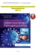 Test Bank for Huether and McCance's Understanding Pathophysiology&comma; Canadian Edition&comma; 2nd Edition by Kelly Power-Kean&comma; Chapter 1 - 42&NewLine;