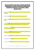 WGU D413 COMPLETE STUDY GUIDE -TELECOMM AND WIRELESS COMMUNICATION &vert; VERIFIED QUESTIONS AND ANSWERS&vert;COMPREHENSIVE STUDY GUIDE&vert;A&plus; STUDY GRADED &vert; NEWEST 2026&sol;2027 UPDATE