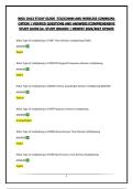 WGU D413 STUDY GUIDE -TELECOMM AND WIRELESS COMMUNICATION &vert; VERIFIED QUESTIONS AND ANSWERS&vert;COMPREHENSIVE STUDY GUIDE&vert;A&plus; STUDY GRADED &vert; NEWEST 2026&sol;2027 UPDATE