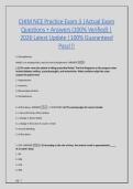 CHIM NCE Practice Exam 3 &vert;Actual Exam Questions &plus; Answers &lpar;100&percnt; Verified&rpar; &vert; 2026 Latest Update &vert;100&percnt; Guaranteed Pass&excl;&excl;&excl;