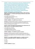 FASHP &ndash; Fellow of the American Society of Health-System Pharmacists &vert; Comprehensive Study Guide&comma; Practice Exam&comma; Questions & Answers&comma; Health-System Pharmacy Certification Exam Prep&comma; Clinical Pharmacotherapy&comma; Medication Safety&comma; Pharmacy Leadership&comma; Drug The