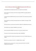 Comm 214 Electronic Media Exam&vert; UPDATED Questions with 100&percnt; Correct Answers