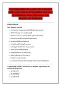 CERTIFIED MEDICAL GAS INSPECTOR EXAM &NewLine;ASME&sol;ASSE 6020 CERTIFICATION PRACTICE &NewLine;EXAM Multiple Choice Questions with &NewLine;Answers and Rationales