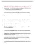 COMM 2500 - Module 6 Exam &vert; UPDATED Questions with 100&percnt; Correct Answers&NewLine;