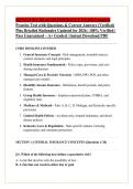 KENTUCKY HEALTH INSURANCE EXAM Complete &NewLine;Practice Test with Questions & Correct Answers &lpar;Verified&rpar; &NewLine;Plus Detailed Rationales Updated for 2026 &vert; 100&percnt; Verified &vert; &NewLine;Pass Guaranteed &ndash; A&plus; Graded &vert; Instant Download PDF
