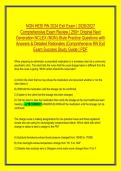 NGN HESI RN 2024 Exit Exam &vert; 2026&sol;2027 Comprehensive Exam Review &vert; 250&plus; Original Next Generation NCLEX &lpar;NGN&rpar;-Style Practice Questions with Answers & Detailed Rationales &vert;Comprehensive RN Exit Exam Success Study Guide &vert; PDF