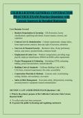 CSLB B LICENSE GENERAL CONTRACTOR &NewLine;PRACTICE EXAM Practice Questions with &NewLine;Correct Answers & Detailed Rationales 