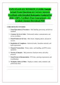 USPS EXAM 421 WINDOW CLERK Sample &NewLine;Actual Exam Questions & Correct Answers &NewLine;&lpar;Verified&rpar; with Detailed Rationales Updated for &NewLine;2026 &vert; 100&percnt; Verified &vert; Pass Guaranteed &ndash; A&plus; &NewLine;Graded &vert; Instant Download PDF &NewLine;
