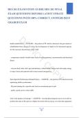 HES 201 Exam Study Guide&colon; Health and Fitness Principles