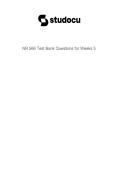 NR 566 Advanced Pharmacology Test Bank&colon; Weeks 5-7 Complete Prep