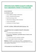 NIH Stroke Scale &lpar;NIHSS&rpar; Group D Certification &NewLine;Test Comprehensive Patient 1-6 Scoring Guide