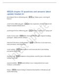 NR 226 Edapt Clinical Judgement questions and&NewLine;answers latest update&vert; Graded A&plus;&NewLine;Which are the correct elements to use when documenting a problem-based nursing&NewLine;diagnosis&quest; - Diagnostic label&sol;related to statement&sol;defining characteristics&NewLine;The boxes below r