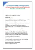 ETCP Certified Entertainment Rigger Arena Exam Study Guide