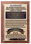 NSU Nursing Pathophysiology Exam 1 Clicker Questions 2026 &vert; Questions & Verified Answers &vert; Latest Update &vert; Graded A&plus;