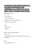 CAPSTONE PROCTORED MODULE 3&NewLine;ATI QUIZ QUESTIONS AND&NewLine;ANSWERS 2026 COMPLETE EXAM&NewLine;PREP WITH VERIFIED SOLUTIONS&NewLine;