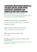 CAPSTONE PROCTORED MODULE 3&NewLine;ATI QUIZ STUDY GUIDE WITH&NewLine;ACCURATE ANSWERS 2026&NewLine;COMPLETE REVIEW PACKAGE