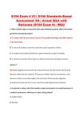 D184 Exam 4 V1&ndash;V3 &vert; D184 Standards-Based Assessment OA &vert; WGU &vert; Actual Q&A with Rationale &lpar;WGU D184 Exam 4&rpar;