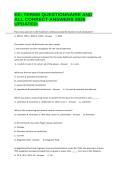 EE&colon; TERMS QUESTIONNAIRE AND ALL CORRECT ANSWERS 2026 UPDATED&period;