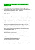 Chapter 20 &colon; Electric Circuits Quizzes All Solved