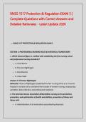 RNSG 1517 Protection exam QUESTION S AND CORRECT ASNSWERS&period;pdf